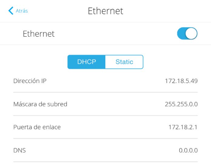 Ethernet Ajax